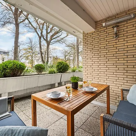 Apartment Stilvolle Stadtoase, 116 Qm, Parkblick, Wassernah, Parkplatz *